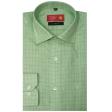 Checks Green Shirt : Business