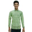 Checks Green Shirt : Business