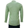 Checks Green Shirt : Business