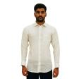 Plain Cream Shirt : Business
