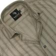 Stripes Brown Shirt : Business