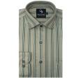 Stripes Green Shirt : Business