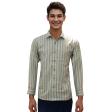 Stripes Green Shirt : Business