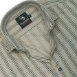 Stripes Green Shirt : Business
