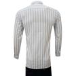 Stripes Gray Shirt : Business