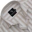 Stripes Khaki Shirt : Business