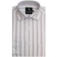 Stripes Mauve Shirt : Business