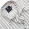 Stripes Fawn Shirt : Business