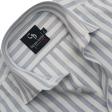 Stripes Gray Shirt : Business