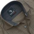 Checks Brown Shirt : Business