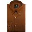 Plain Brown Shirt : Business