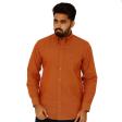 Plain Rust Shirt : Business
