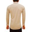 Self Design Fawn Shirt : Business