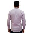 Self Design Mauve Shirt : Business