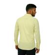 Self Design Light Green Shirt : Business