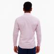 Self Design Pink Shirt : Business