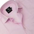 Self Design Pink Shirt : Business