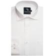 Self Design White Shirt : Business
