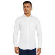 Self Design White Shirt : Business