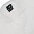 Self Design White Shirt : Business