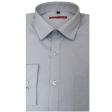 Self Design Mauve Shirt : Slim