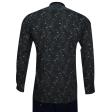 Combination Navy Blue Shirt : Party