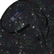 Combination Navy Blue Shirt : Party