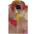 Print Brown Shirt : Party