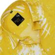 Print Yellow Shirt : Party