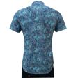 Print Blue Shirt : Ditto