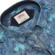 Print Blue Shirt : Ditto