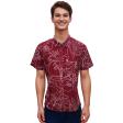 Print Maroon Shirt : Ditto