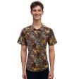 Print Rust Shirt : Ditto
