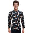 Print Black Shirt : Ditto