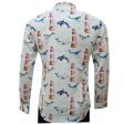 Print White Shirt : Ditto