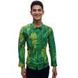 Print Green Shirt : Ditto