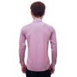 Self Design Peach Shirt : Business