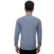 Stripes Dark Blue Shirt : Business