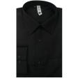 Plain Black Shirt : Slim