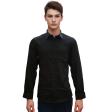 Plain Black Shirt : Slim
