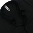 Plain Black Shirt : Slim
