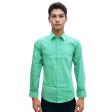 Plain Green Shirt : Slim