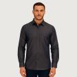 Plain Dark Gray Shirt : Slim