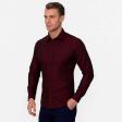 Plain Maroon Shirt : Slim