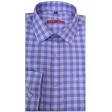 Checks Mauve Shirt : Slim