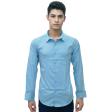 Plain Light Blue Shirt : Slim