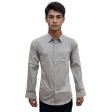 Plain Light Gray Shirt : Slim