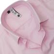 Self Design Pink Shirt : Slim