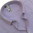 Self Design Mauve Shirt : Slim