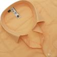 Self Design Peach Shirt : Slim